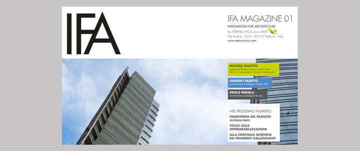 IFA Magazine, la nuova rivista di Eterno Ivica IFA Magazine, la nuova rivista di Eterno Ivica