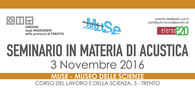 Seminario in materia di Acustica Seminario in materia di Acustica