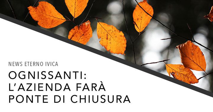 Chiusura Uffici novembre 2018 Chiusura Uffici novembre 2018