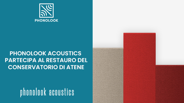 Phonolook Acoustics participates to the restoration of the Athens Conservatory Phonolook Acoustics participates to the restoration of the Athens Conservatory