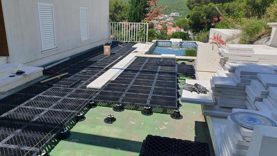 Le système GRF choisi pour créer une magnifique villa privée à Tribunj