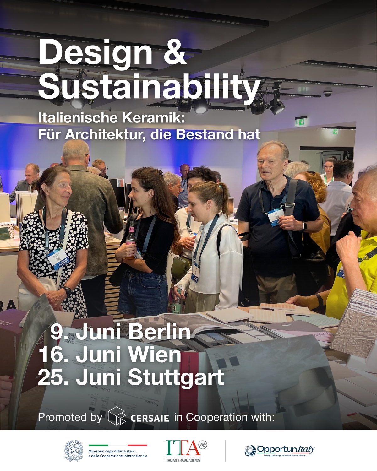 Eterno Ivica bei „Ceramics of Italy – Architektur, Design & Nachhaltigkeit“ in Berlin, Wien, Stuttgart